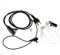vhbw Headset mit Push-to-Talk Mikrofon kompatibel mit Icom IC-T3H, IC-T41A, IC-T41E, IC-T42, IC-T42A, IC-T42E, IC-T7, IC-T7A, IC-T7E, IC-T7H Funkgerät