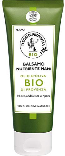 Tesori Di Provenza BIO Handcreme für trockene und rissige Hände, mit biologischem Olivenöl, reich an Polyphenolen und Antioxidantien, 75 ml