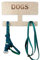 INEXTERIOR Hundegarderobe - Leinenhalter mit Ablage - Hundezubehör - Dogs - aus Birkenholz - personalisierbar - Made in Germany - Verschiedene Varianten Natur