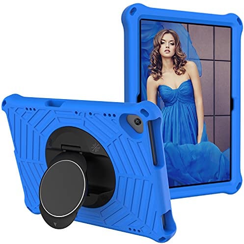 for Lenovo Tab M10 TB-X505F / TB-X605F (10.1) Kids Tablet Case - EVA Lightweight Shockproof Dropproof Handle Kickstand Protective Cover with Shoulder Strap