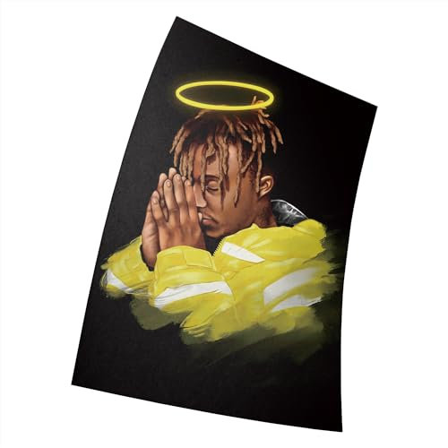 Fortiaboot Juice Wrld Art Rap Singer - Poster print Wall 15 x 23 Inches (38 x 58 cm) (380 x 580mm) Gift Decorative Print