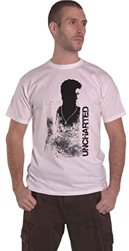 Difuzed Uncharted Herren Jungen Kurzarm T-Shirt