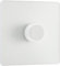 BG Electrical Evolve - Interruttore dimmer singolo, 2 vie, 200 W, bianco perlato