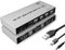 Lodokdre KVM Switch 2 Port 4K 60Hz Ultra HD, USB and DP Switcher 2 Computer Parts 1 Monitor Keyboard and Mouse for Laptop PC HDTV