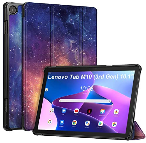 Fintie Hülle für Lenovo Tab M10 (3. Gen) Tablet 10,1 TB-328FU/TB-328XU, Ultradünne Schutzhülle mit Auto Schlaf/Wach Funktion, Nicht für Lenovo M10 Plus (3. Gen) Tablet 10.6, Die Galaxie