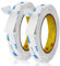 UPINS 3M Doppelseitiges Klebeband, 2 Rollen 5m Doppelseitiges Schaumstoff Klebebänder 1cm x 5m Wasserdichtes Starkes Klebeband Schaumstoffband Streifen für Haus Büro Basteln
