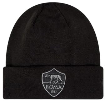 New Era Men's Tonal Team Logo Beanie As Roma One Size Fits Most