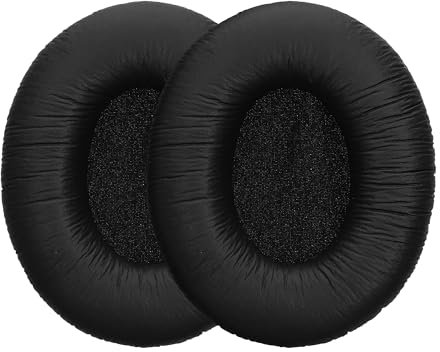 kwmobile Ear Pads Compatible with Turtle Beach Recon 50 / Recon 50P / Recon Spark Earpads - 2x Replacement for Headphones - Black