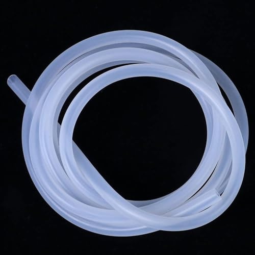 FarDeer Flexible Silicone Rubber Tube, 10mm ID x OD 15mm -Plastic Flexible Tube Pipe for Transfer Water Oil Air Hose Water Pipe for Pump Transfer Clear (1.5m)
