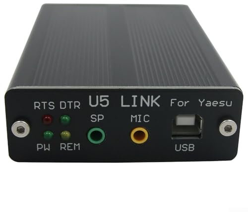 VersaGenius Linker Adapter U5 LINK Connector Radio Connector Noiseless Unterstützt Komplette Signale für YAESU FT-817ND FT-857D FT-897D