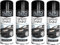 DIOXSTAR All Purpose Black Matt Spray Paint, Easy To Handle And Store, Compact Design, Durable Matte Finish, Long-Lasting Durability, Interior And Exterior Usage, 250 ML (4 PCS)