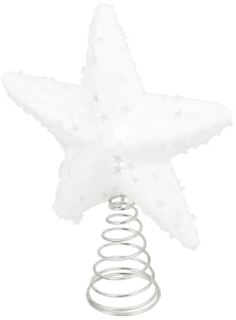 OFFSCH Weihnachtsbaumspitze Stern Dekorativer Christbaumstern Leicht Und Stabil Für Weihnachtsbaumdekoration Für Festliche Anlässe Und Heimdekoration