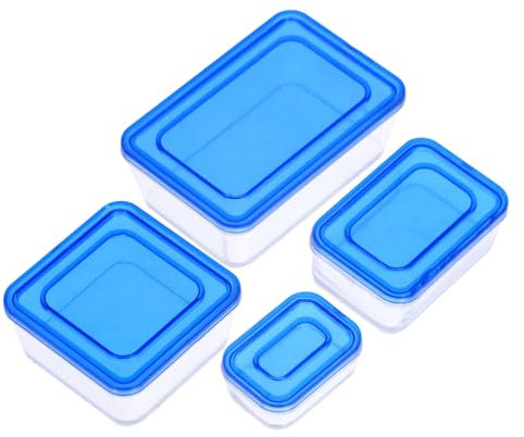 TOYANDONA 4pcs Dollhouse Miniature Lunch Box Model Realistic Kitchen Scene Decor for Pretend Play Layouts Sturdy Material for Lasting Enjoyment