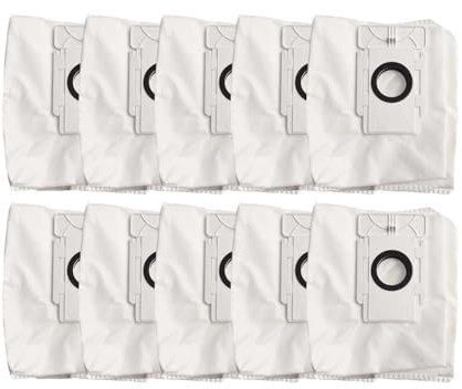 FNFEJHTB Bolsas De Repuesto For Aspiradora Robot, Compatibles con Ezviz, 10 Bolsas De Repuesto For RC3 Plus Y Re4 Plus.(10PCS)