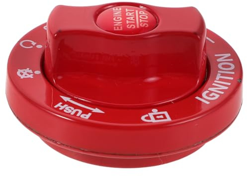 Alipis Bouton de Démarrage Arrêt de Voiture Cache Bouton de Démarrage Protection pour Moteur Alliage Anti-rayures Intérieur de Voiture