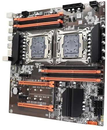 X99 Motherboard Dual CPU M.2 2011 V3 E-ATX USB3.0 SATA3 8 DIMM DDR4 Support processor slot 2011-3
