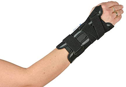 LIGAFLEX Classic Handgelenkbandage links (1, Beige) 3 Schwarz