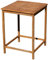 ASS echt Teak Bartisch Bistrotisch Stehtisch 80x80cm Holztisch Gartentisch Garten Tisch Holz BIMA-80x80