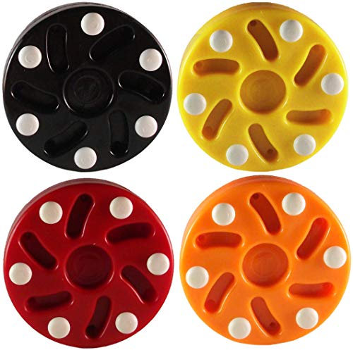TronX S10 Inline Roller Offizieller Hockey-Pucks 4 Stück (Mix)