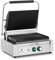 Royal Catering Piastra per Panini Toast e Bistecchiera Elettrica (Acciaio Inossidabile, Ghisa, 50-300 °C, 2200 W, Rigata)