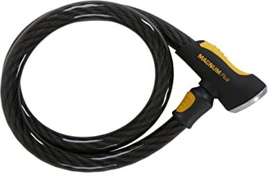 MAGNUM PLUS HLK405 MagRobust Cable Lock, Black, 90CM X 20MM