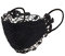 GZYshoyao Damen Spitze Mundschutz Waschbar Mund und Nasenschutz Elegant Atmungsaktive Bandana Maske Halstuch für Männer Frauen