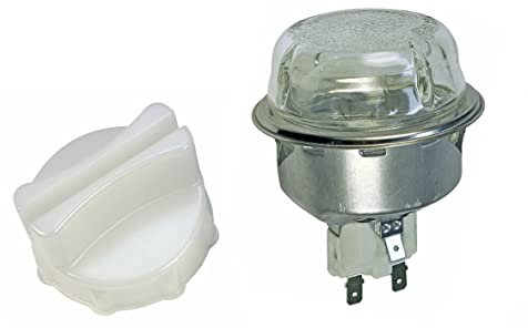 easyPART Kompatibel/Ersatz für BOSCH 00420775 Lampe Leuchte mit Fassung und Abdeckung Backofen Siemens 420775