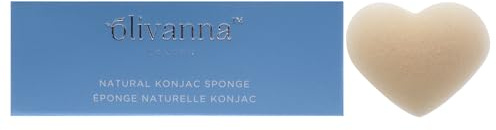 Natural Konjac Sponge by Olivanna for Women - 1 Pc Sponge