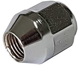 1x Dadi M12x1,25 conici HEX 19mm compatibile con Nissan 100 NX 200 SX 350 Z Almera Bluebird Cherry Maxima Micra Mu