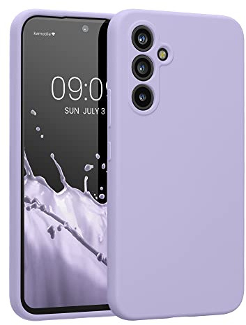 kwmobile Hülle kompatibel mit Samsung Galaxy A54 5G - Hülle Silikon gummiert - Handyhülle - Handy Case in Lavendel