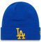 New Era MLB Beanie Baseball Los Angeles Dodgers Wintermütze Damen Herren League Essential Royal - One-Size