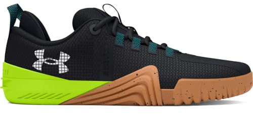 Under Armour Mens TriBase Reign 6 Training Shoes Black/Teal 10 (45)