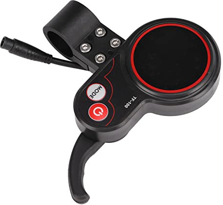 Pannello Display Scooter Elettrico, Tachimetri Strumento di Comunicazione Display Impermeabile 48V TF100 6 Pin per Elettronica Scooter Elettrico KUGOO M4