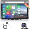 2G+64G Android Autoradio für Toyota Corolla Verso 2004-2009 Wireless Carplay Android Auto, Hodozzy 9 Zoll Touchscreen mit Navi GPS WiFi Bluetooth Mirrorlink HiFi FM RDS mit Rückfahrkamera