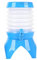 Drink Dispenser with Tap 3.5L Collapsible Water Jug BPA Free Plastic Drink Dispenser with Stand, Handle ＆ Screw-Top Lid Portable Camping Water Carrier for Outdoor Party BBQ