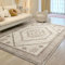 BedLooms Machine Washable Rugs Living Room Large 160x230 cm – Beige Area Rugs for Bedroom Short Pile Non Slip Carpets Traditional Oriental Vintage Cashmere Design Boho Rug Floor Carpet (Radiant)