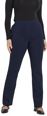 M&Co Bootcut Bengaline Trousers - Women's