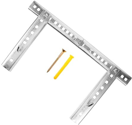 DIYEAH Soporte Metálico Calentador de Agua Montaje Pared Compatible con Paredes Huecas y Compacto y Duradero Calentadores Cilíndricos