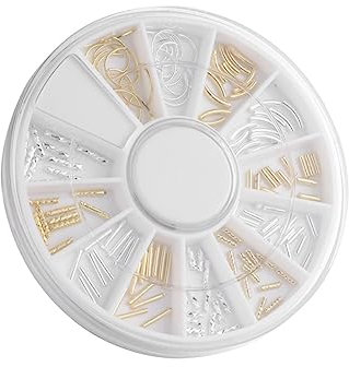 DECOMELODY 1stück Nail Art Metal Rivet Für Nageldesign Dekorative Metallaccessoires Für Und Mädchen Vielseitige Nail Art Dekorationen