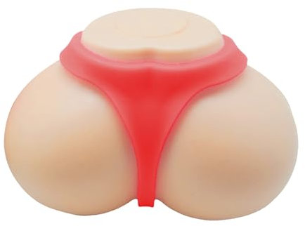 Bum Stress Ball - Erwachsener Stressabbauspielzeug | Lustiges Streichgeschenk für Freund & Freundin | Silikonschreibtisch Sensorisches Spielzeug | Netter Neuheit Stress Ball für Partys & Büro