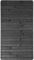 HAC24 Bambus Sofatablett Armlehne Flexibel rutschfest 44 x 24 cm Couch Sessel Ablage Tablett Sofaablage Armlehnentablett (Schwarz)