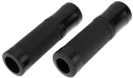 LT Easiyl 2 PCs 22mm 25mm Motorrad Lenker Griffe Aluminium & Gummi Kompatibel mit Honda