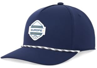 Callaway Golf Unisex HW Europe NVY/Yllw 25 Golfkappe, Weiß, Einheitsgröße