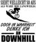 Samunshi® Ich denke an Downhill Schriftzug Aufkleber Sticker Autoaufkleber Scheibenaufkleber Motorradaufkleber - 26x30cm