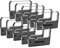 vhbw 10x Farbband Schriftband kompatibel mit Brother 402 Nadeldrucker, Bondrucker - Schwarz