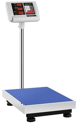 Steinberg Systems Plattformwaage Paketwaage 300 kg / 50 g Industriewaage Digitale Waage Industrie 3 Speicherplätze