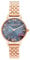 Olivia Burton Analogue Quartz Watch for Women Under The SEA Collection with Rose Gold Colored Stainless Steel Bracelet - OB16US25