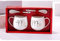 350 mlJuego de tazas de café para parejas de Mr and Mrs ，Divertidos regalos para él y ella Tazón doble de cerámica, taza de té de agua con leche, bebida en casa, oficina, regalo de San Valentín