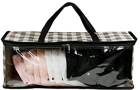 Baymate Hut-Aufbewahrungstasche für Baseball-Kappen Staubdicht Tragbar Hält Bis Reißverschluss für Spielzeug Handtuch Kleidung Schrank