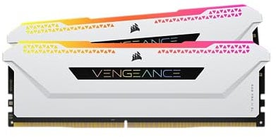 CORSAIR VENGEANCE RGB PRO SL DDR4 RAM Light Enhancement Kit (No Physical Memory) - White